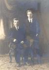Ole on left - Peder on right - possibly still in Norway